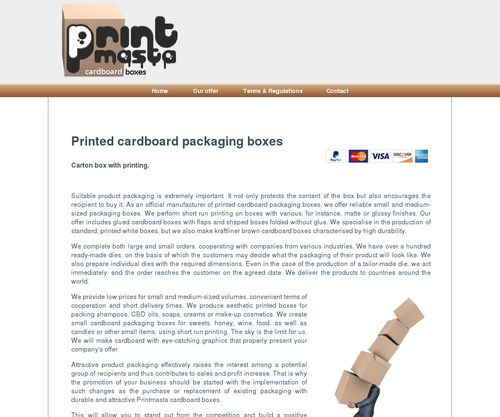 Printmasta / Wine packaging boxes for sale